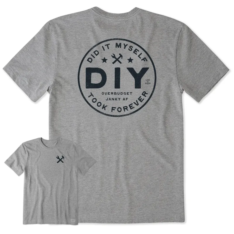 Men's DIY Badge Short Sleeve Tee sold by Life is Good