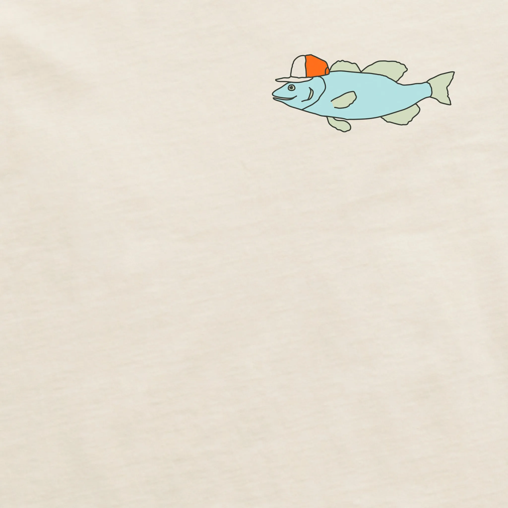 Men's Bert's Smile Fish Short Sleeve Crusher Tee sold by Life is Good product image thumbnail 3