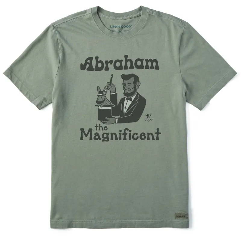 Men's Abraham the Magnificent Short Sleeve Tee sold by Life is Good