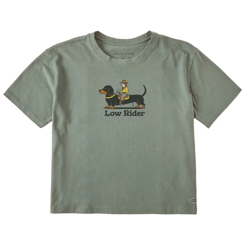 Women's Low Rider Short Sleeve Crusher Boxy Tee sold by Life is Good