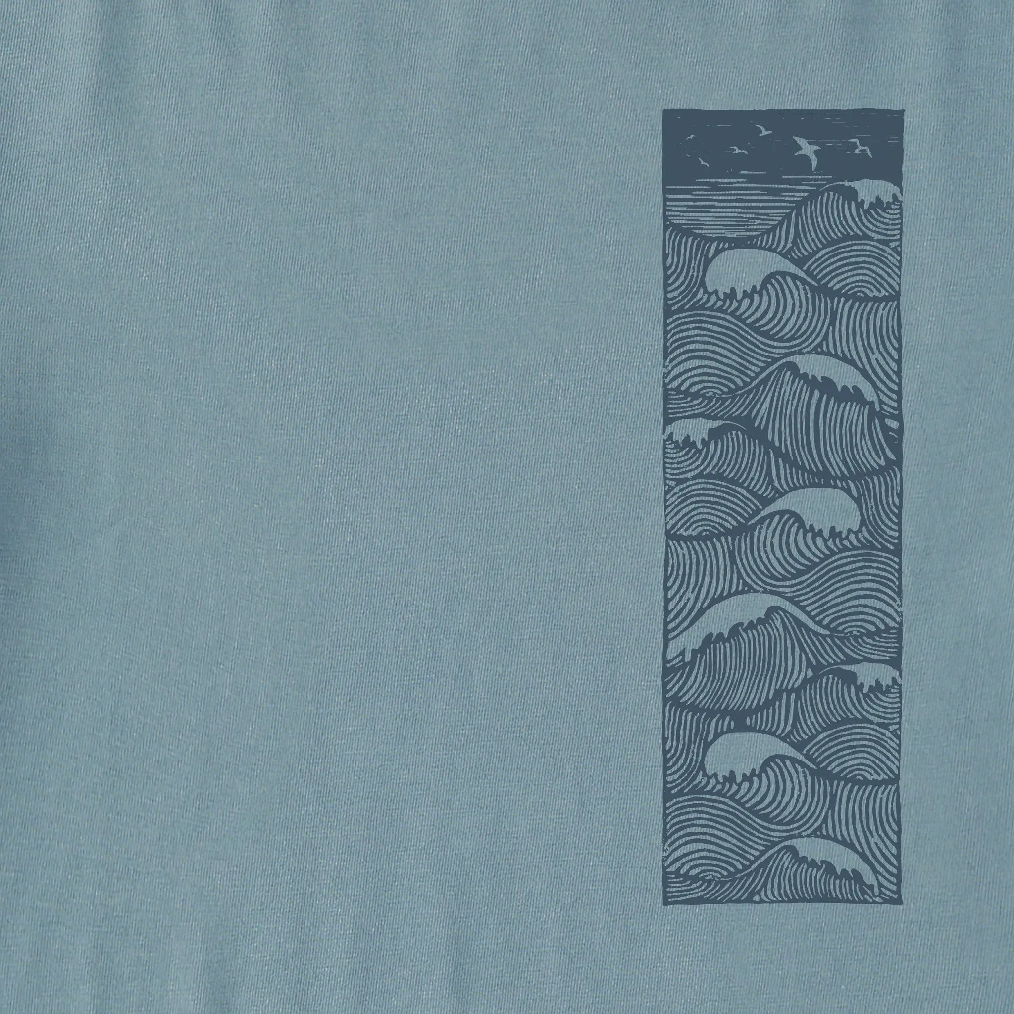 Men's Wave Woodblock Short Sleeve Crusher Tee sold by Life is Good product image thumbnail 3