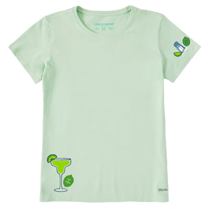 Women's Margarita and Lime Short Sleeve Crusher Tee sold by Life is Good