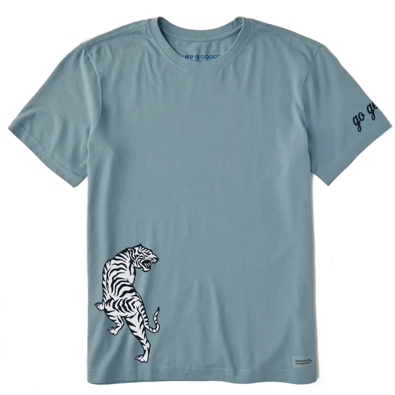Men's Go Get 'em Tiger Short Sleeve Crusher Tee made by Life is Good