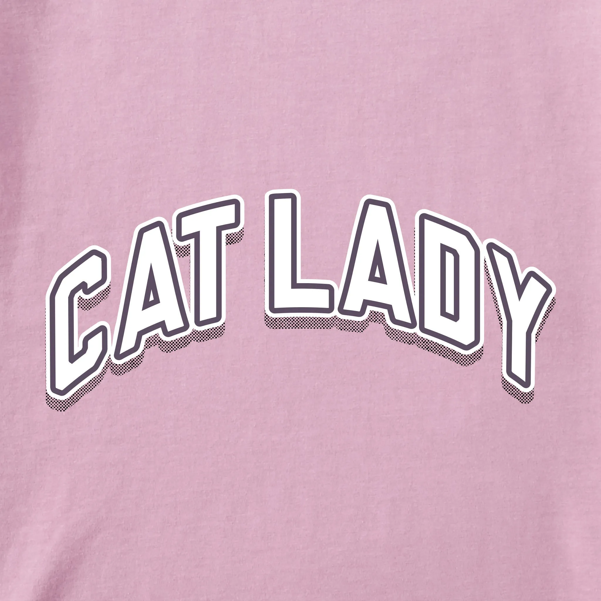 Women's Cat Lady Arch Short Sleeve Crusher Tee sold by Life is Good product image thumbnail 2