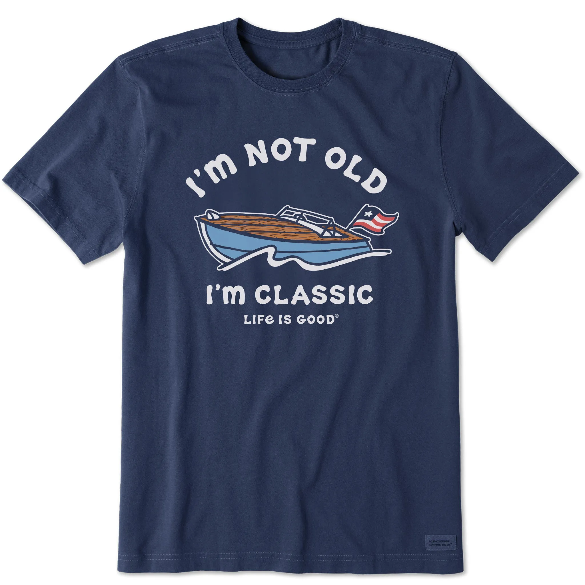 Men's I'm Classic Powerboat Short Sleeve Tee sold by Life is Good