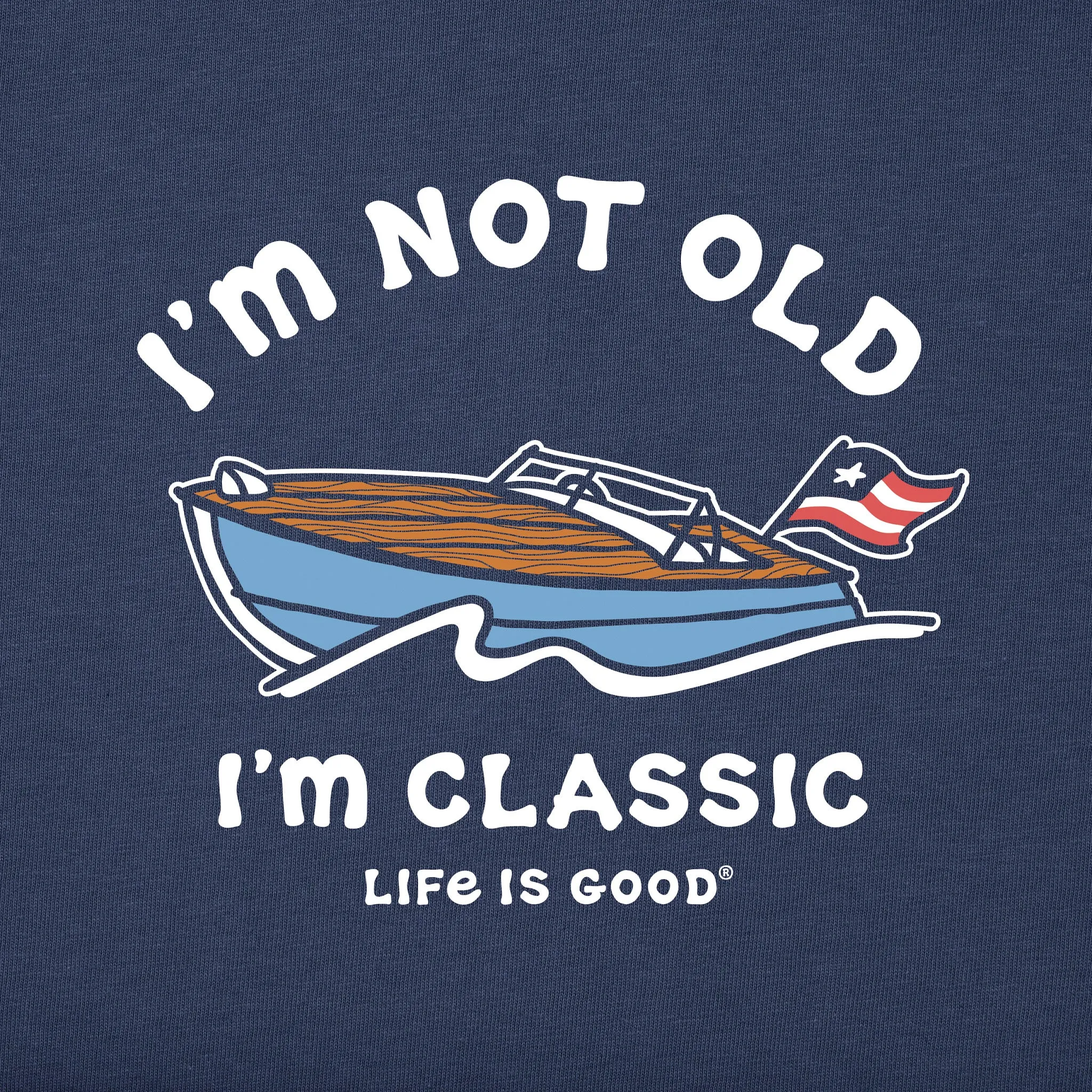 Men's I'm Classic Powerboat Short Sleeve Tee sold by Life is Good product image thumbnail 2