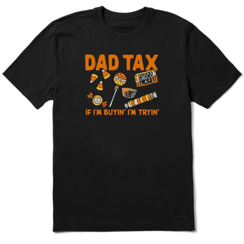 Men's Dad Tax Halloween Short Sleeve Tee sold by Life is Good