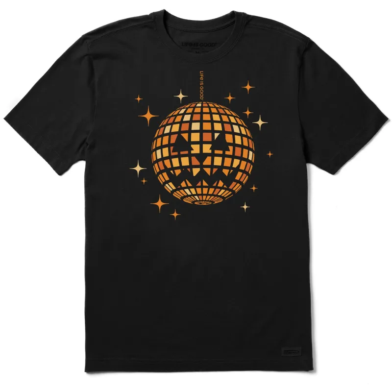 Men's Disco Jack-O-Lantern Short Sleeve Tee sold by Life is Good