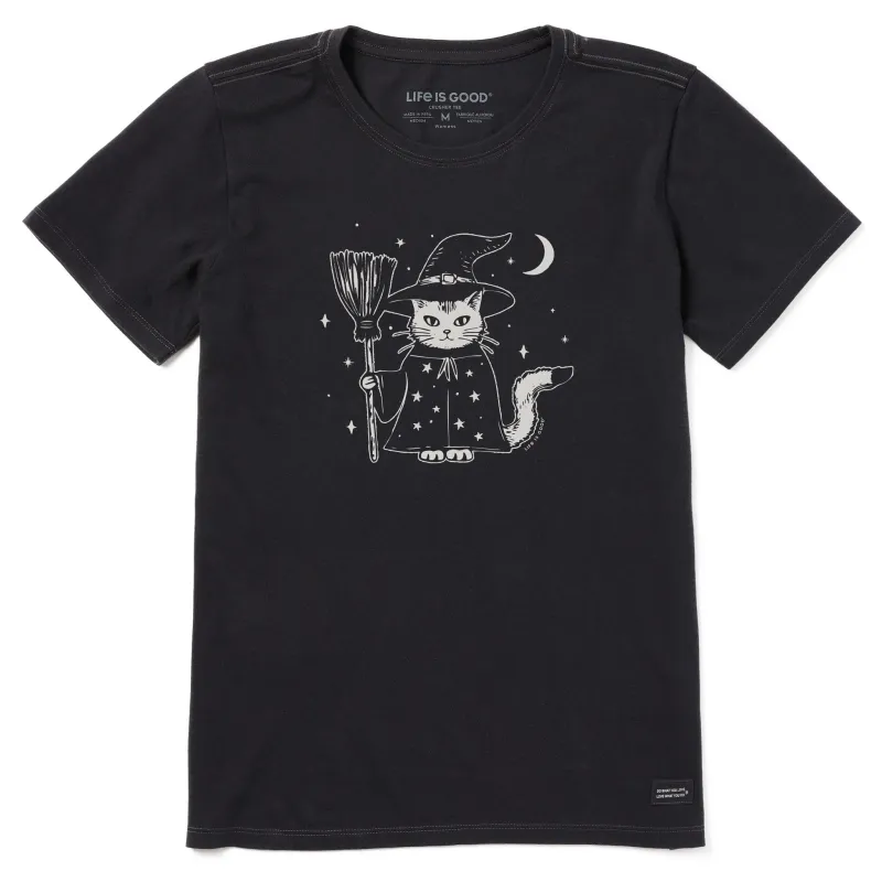 Women's Witch Kitty Short Sleeve Tee sold by Life is Good