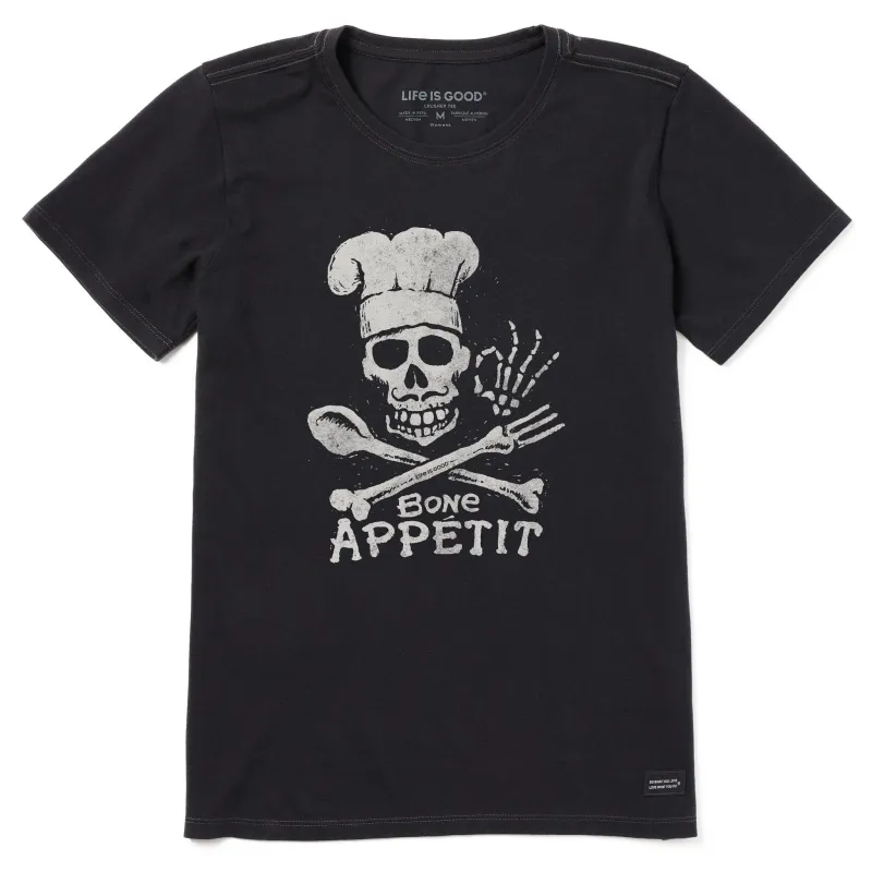 Women's Bone Appetit Short Sleeve Tee sold by Life is Good