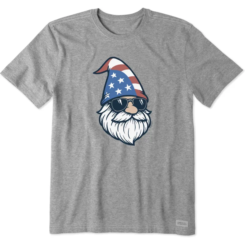 Men's USA Gnome Short Sleeve Tee sold by Life is Good
