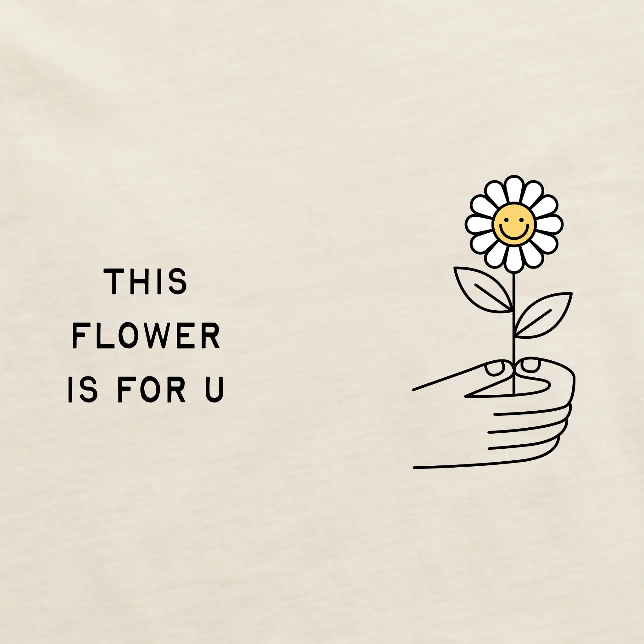 Women's This Flower is For U Short Sleeve Crusher Boxy Tee sold by Life is Good product image thumbnail 2