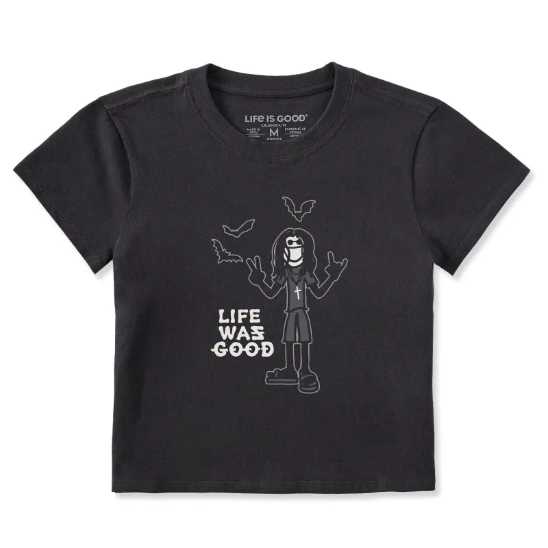 Women's Heavy Metal Life Was Good Crusher-LITE Shrunken Tee made by Life is Good