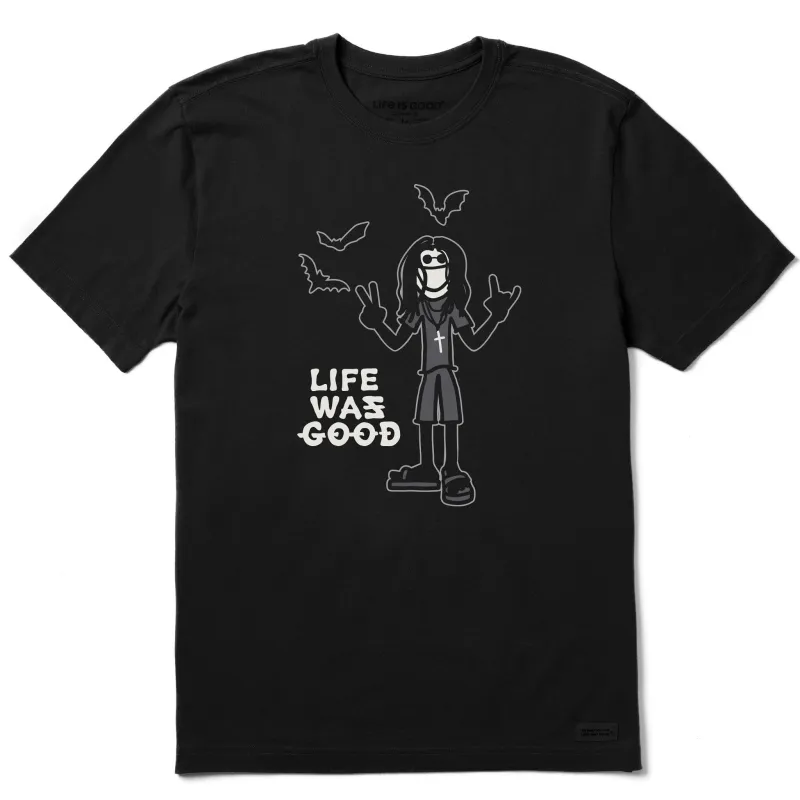 Men's Heavy Metal Life Was Good Short Sleeve Tee sold by Life is Good