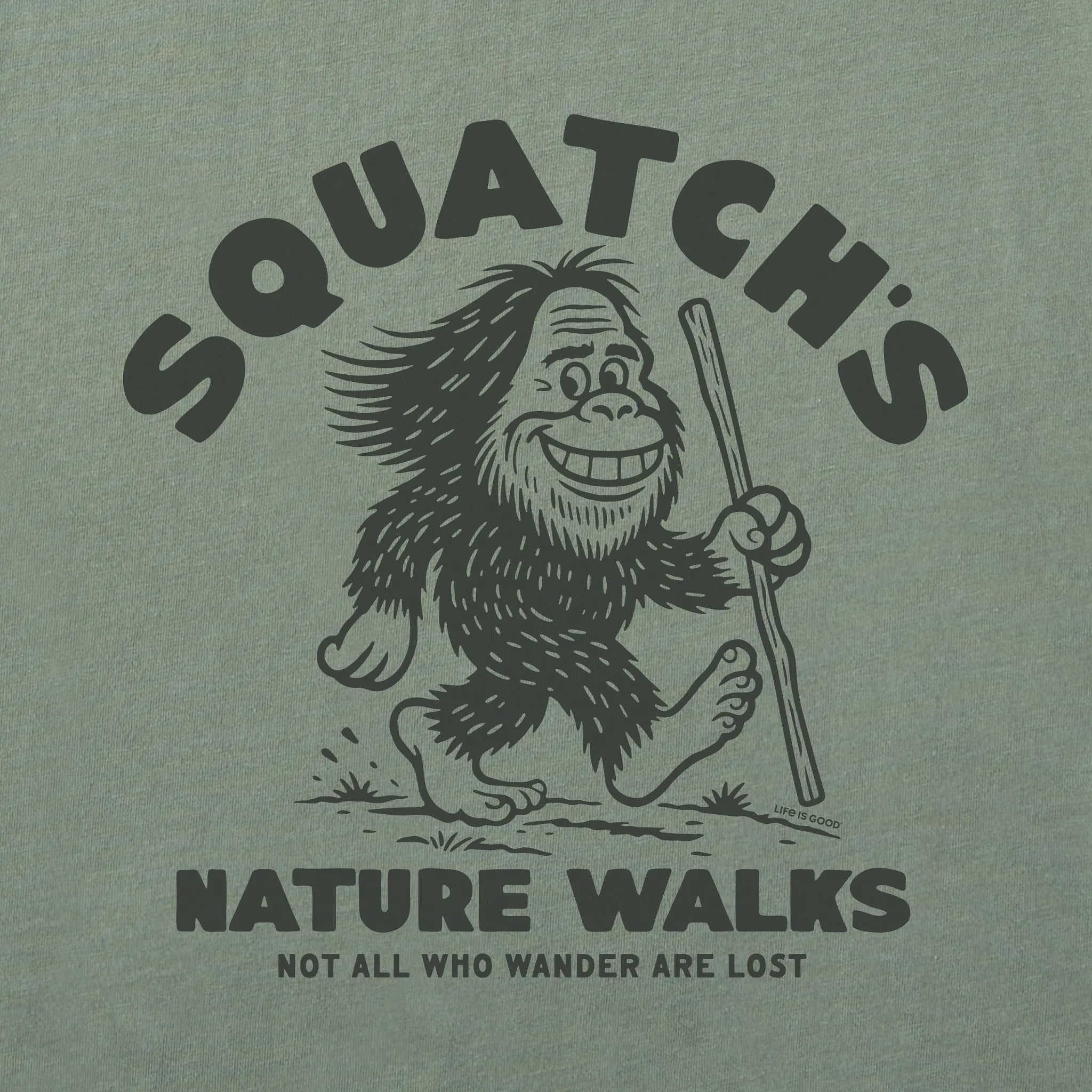 Men's Squatch's Nature Walks Short Sleeve Tee sold by Life is Good product image thumbnail 2