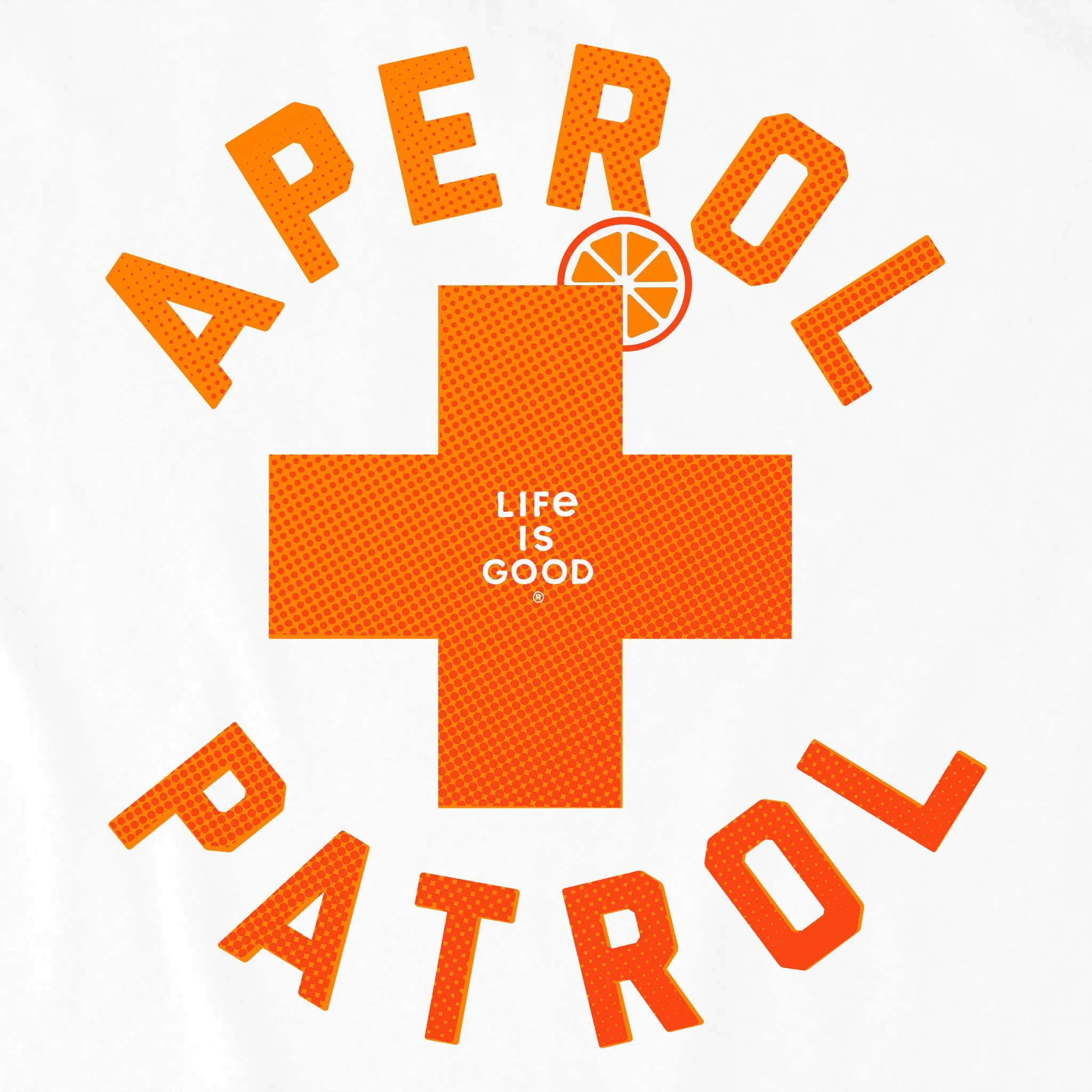 Women's Aperol Patrol Short Sleeve Crusher Boxy Tee sold by Life is Good product image thumbnail 2