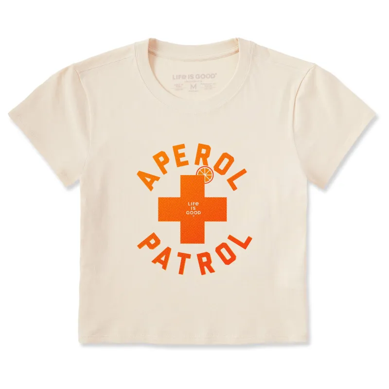 Women's Aperol Patrol Crusher-LITE Shrunken Tee sold by Life is Good