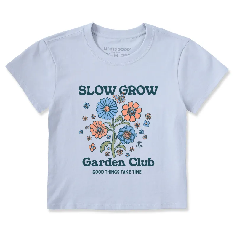 Women's Slow Grow Garden Club Crusher-LITE Shrunken Tee sold by Life is Good