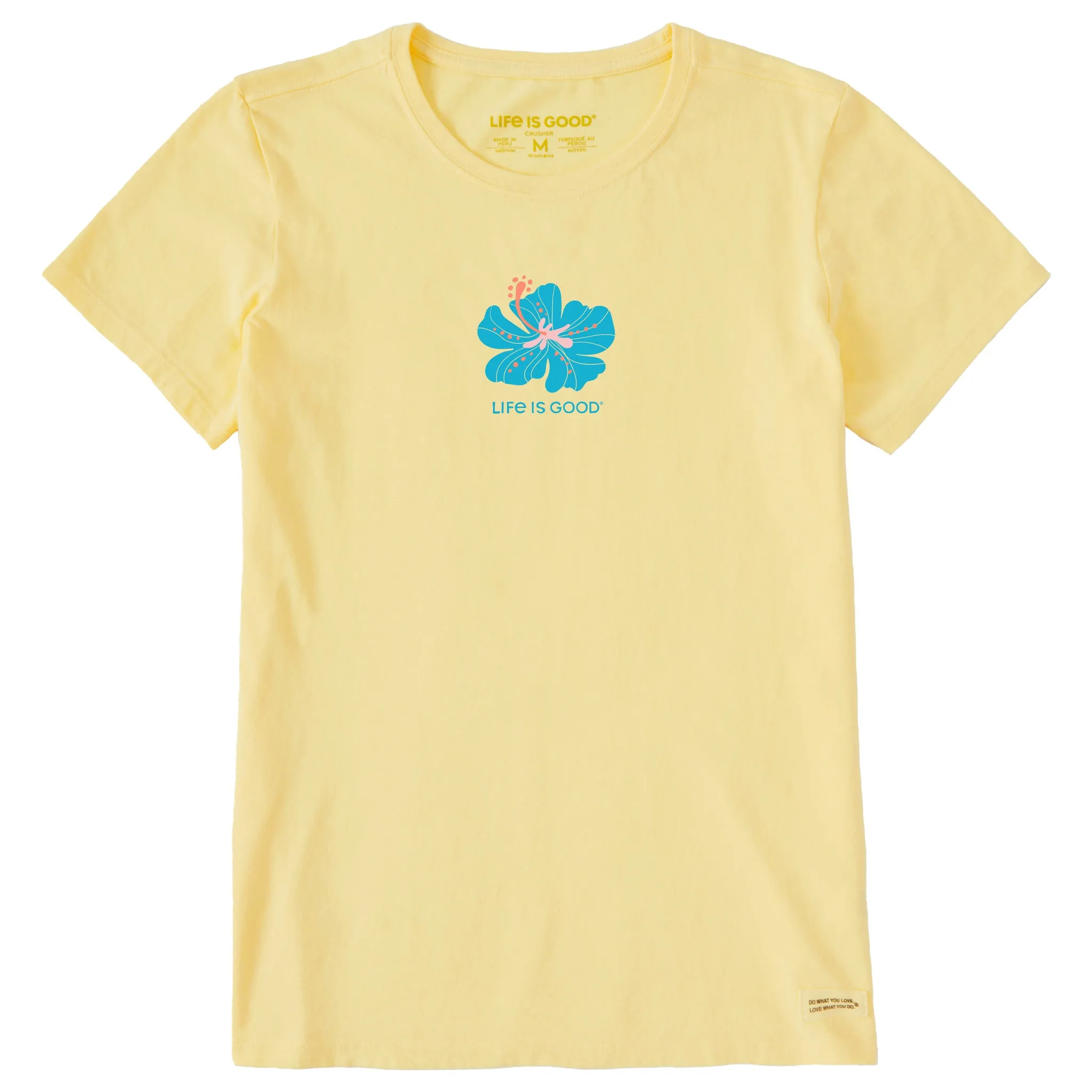 Women's Lone Hibiscus Short Sleeve Tee sold by Life is Good