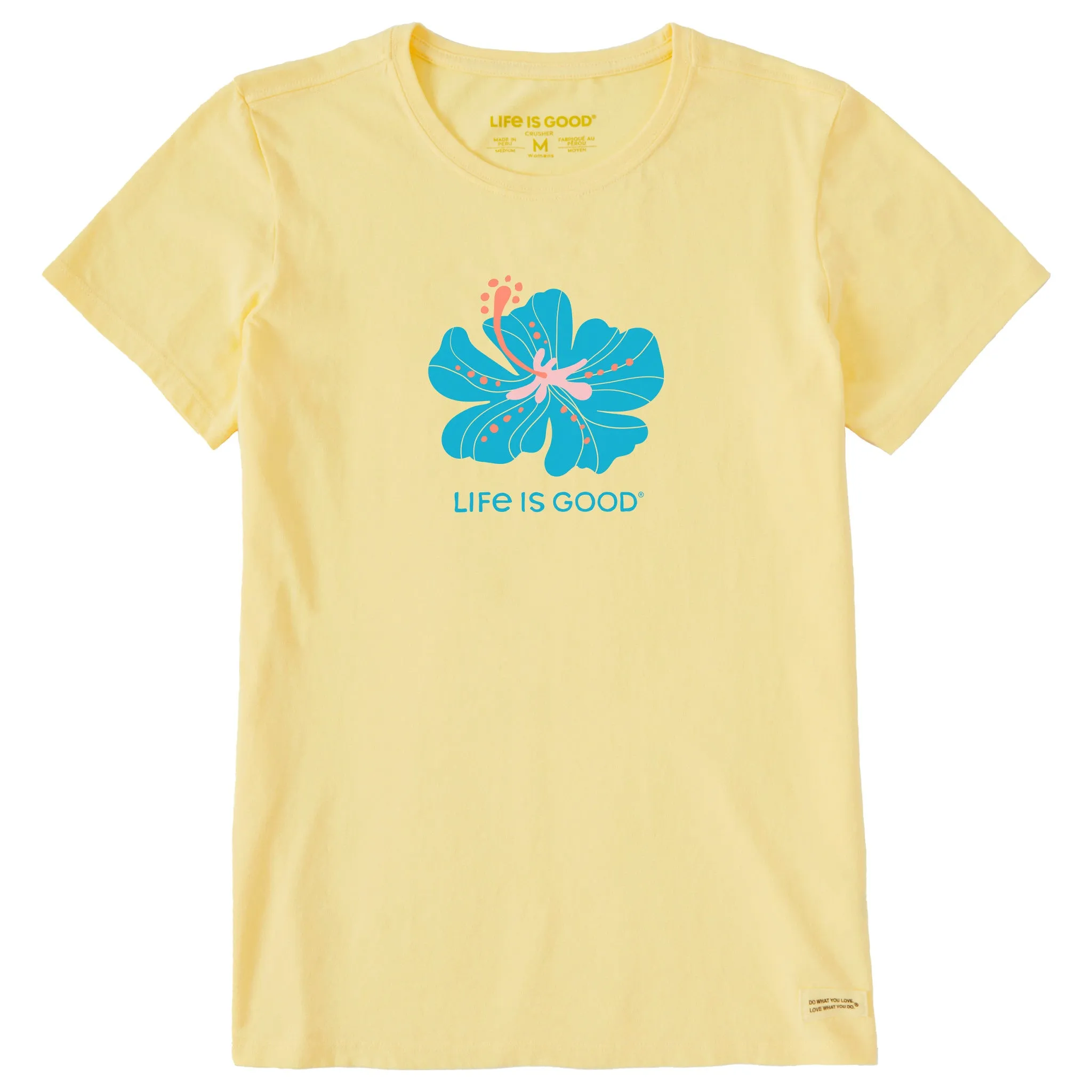 Women's Lone Hibiscus Short Sleeve Tee sold by Life is Good product image thumbnail 3