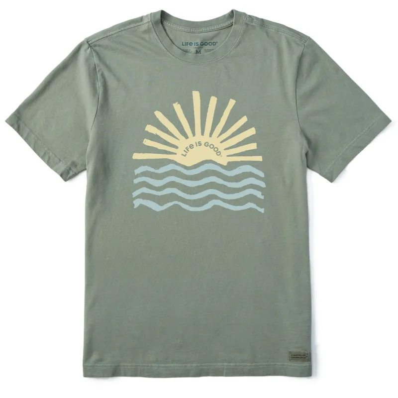 Men's Sunny Waves Short Sleeve Tee sold by Life is Good