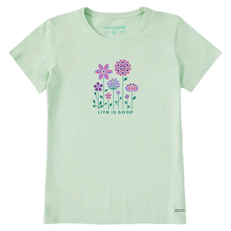 Women's Linear Garden Short Sleeve Tee sold by Life is Good