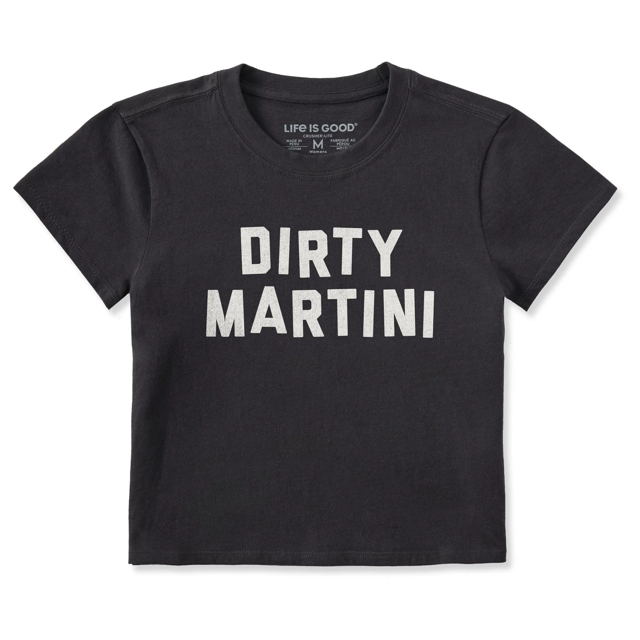 Women's Dirty Martini Simple Crusher-LITE Shrunken Tee sold by Life is Good