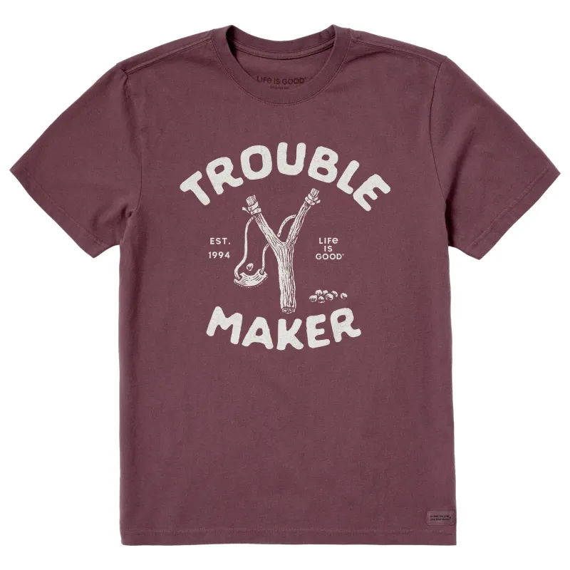 Men's Trouble Maker Short Sleeve Crusher Tee made by Life is Good