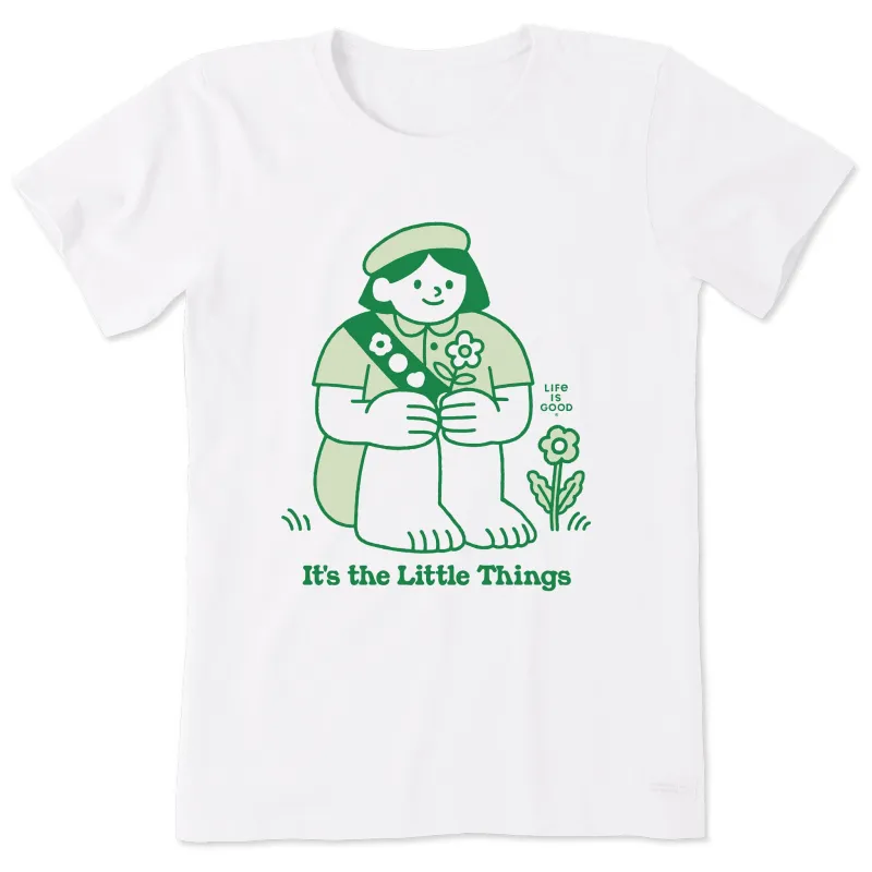 Women's It's the Little Things Scout Short Sleeve Tee sold by Life is Good