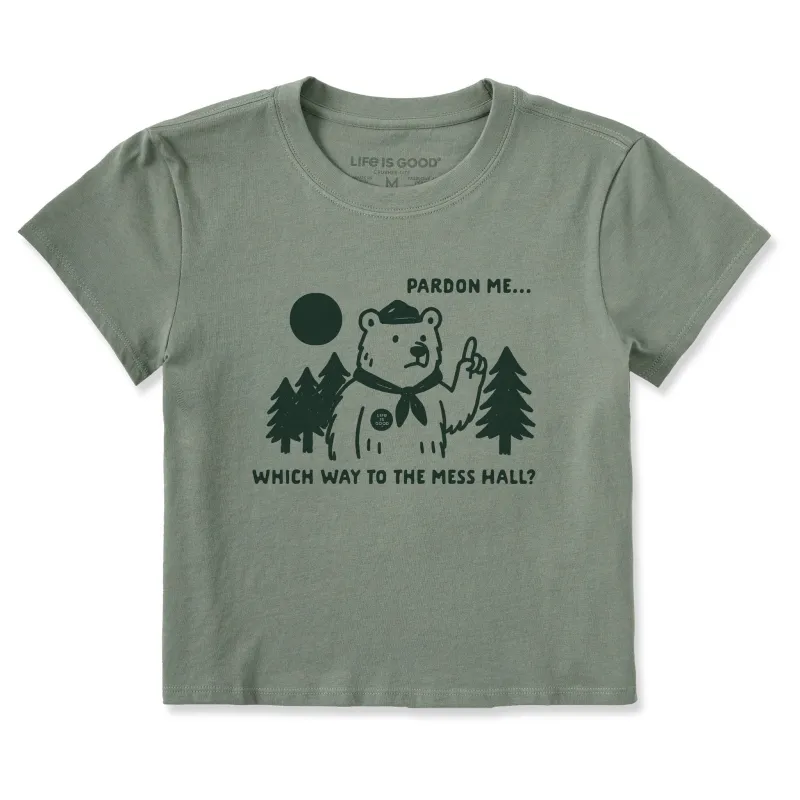 Women's Mess Hall Crusher-LITE Shrunken Tee sold by Life is Good