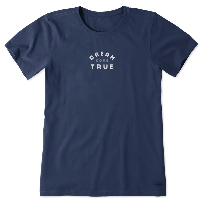 Women's Dream Come True Short Sleeve Tee sold by Life is Good
