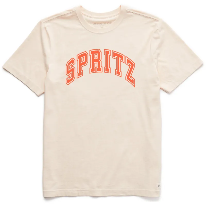 Men's Spritz Arch Short Sleeve Crusher Tee sold by Life is Good