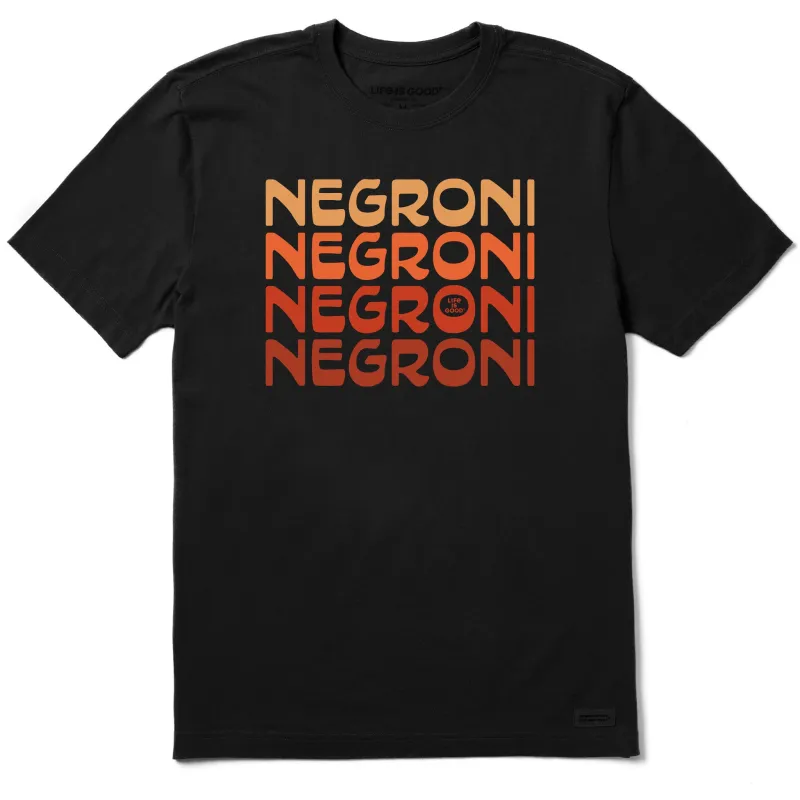 Men's Negroni Stack Short Sleeve Tee sold by Life is Good