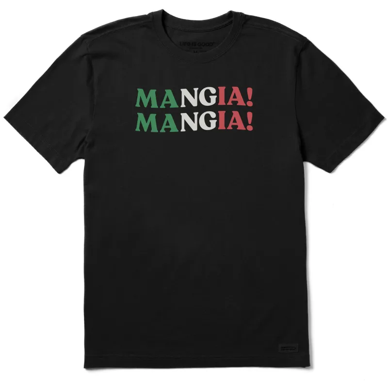 Men's Mangia Mangia Short Sleeve Tee sold by Life is Good
