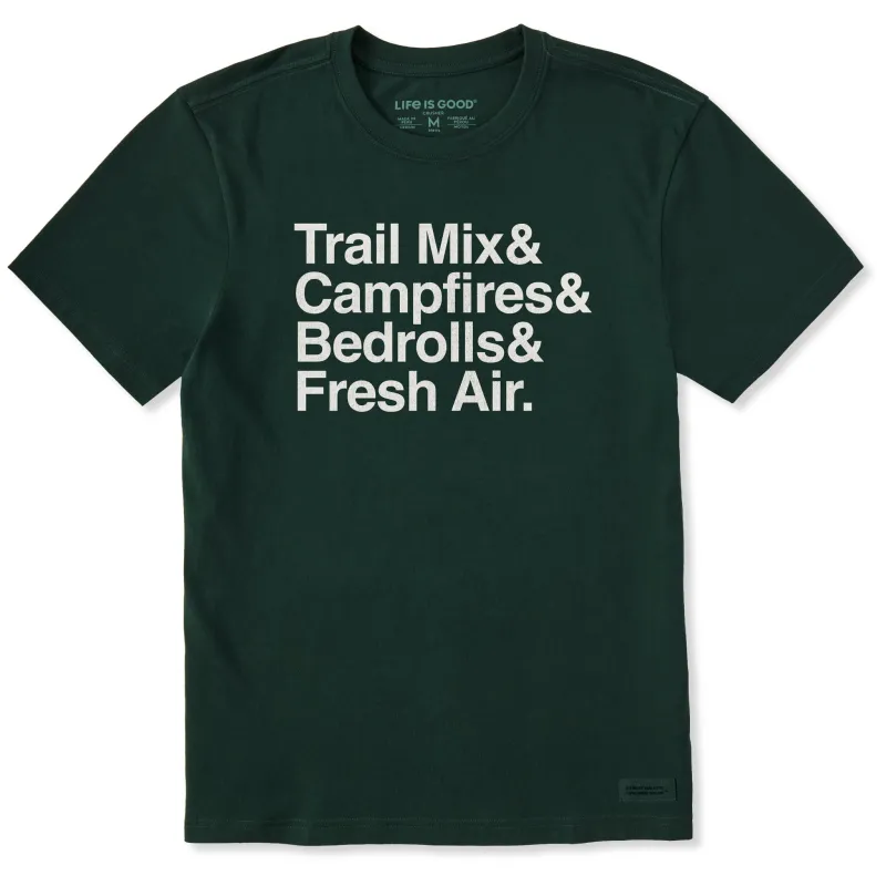 Men's Hiking Stack Short Sleeve Crusher Tee made by Life is Good