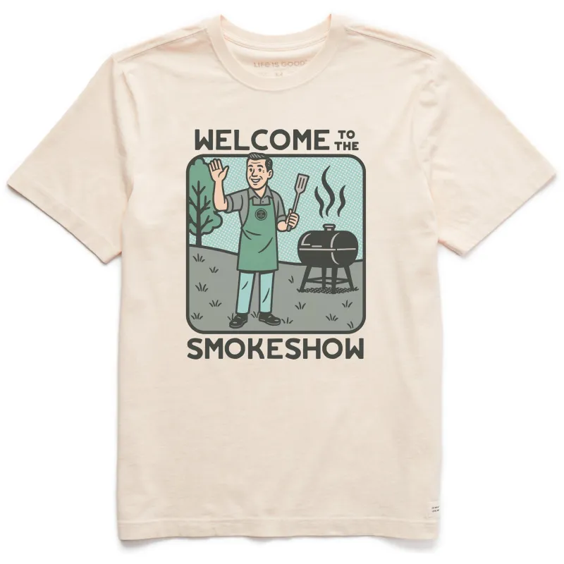 Men's Bert's Shirts Smokeshow Short Sleeve Crusher Tee sold by Life is Good