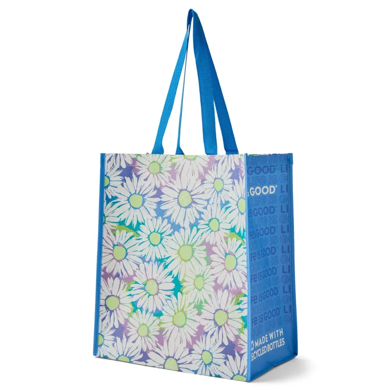 Tie Dye Daisy Pattern The Good Tote sold by Life is Good