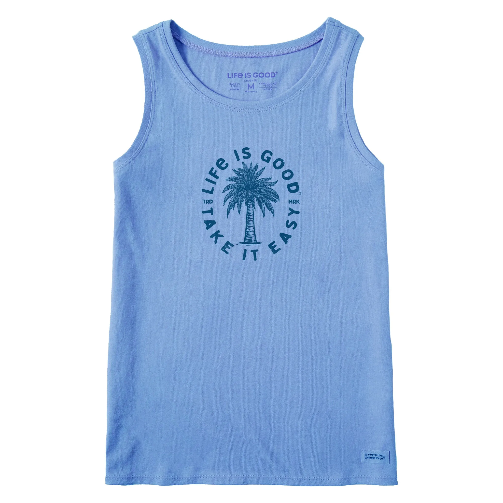 Women's Take it Easy Palm Crusher Tank sold by Life is Good product image thumbnail 5