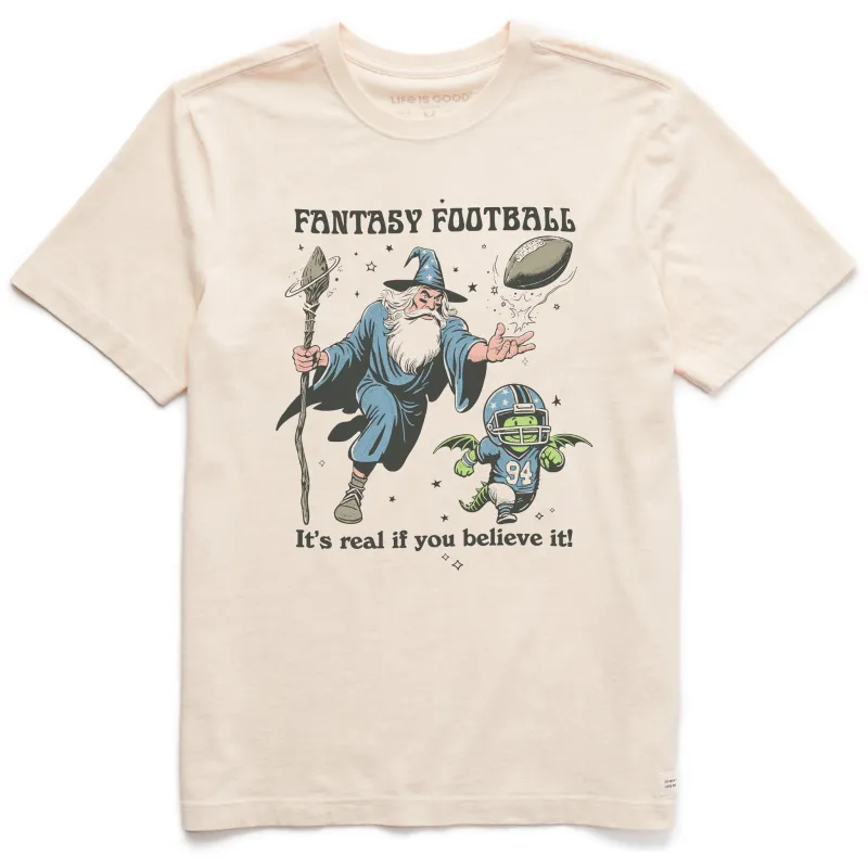 Men's Fantasy Football Short Sleeve Crusher Tee sold by Life is Good