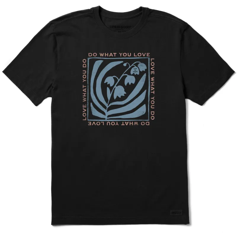 Men's Do What You Love Flower Box Short Sleeve Tee sold by Life is Good