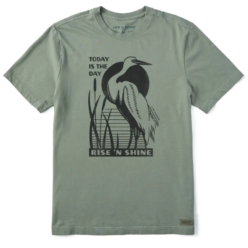 Men's Rise n Shine Short Sleeve Tee sold by Life is Good