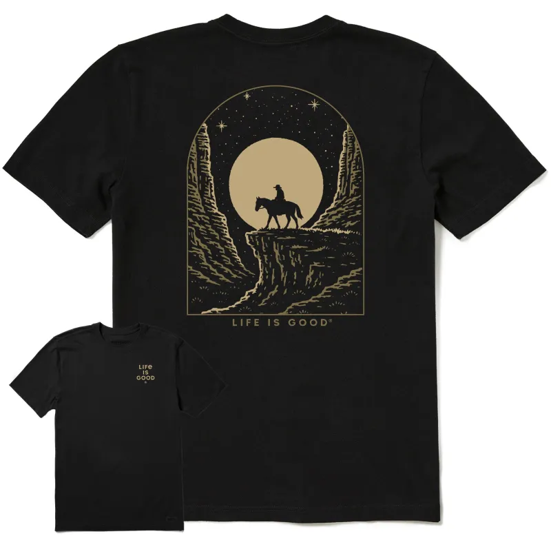 Men's Lonesome Cowboy Short Sleeve Tee made by Life is Good