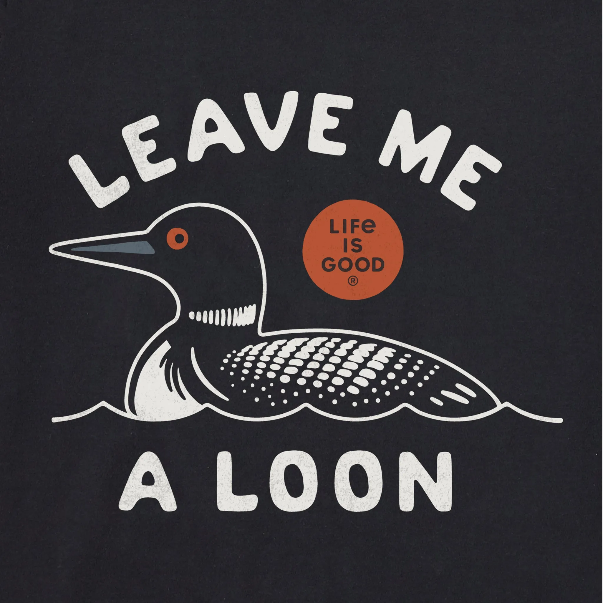 Women's Leave Me a Loon Crusher-LITE Shrunken Tee sold by Life is Good product image thumbnail 2