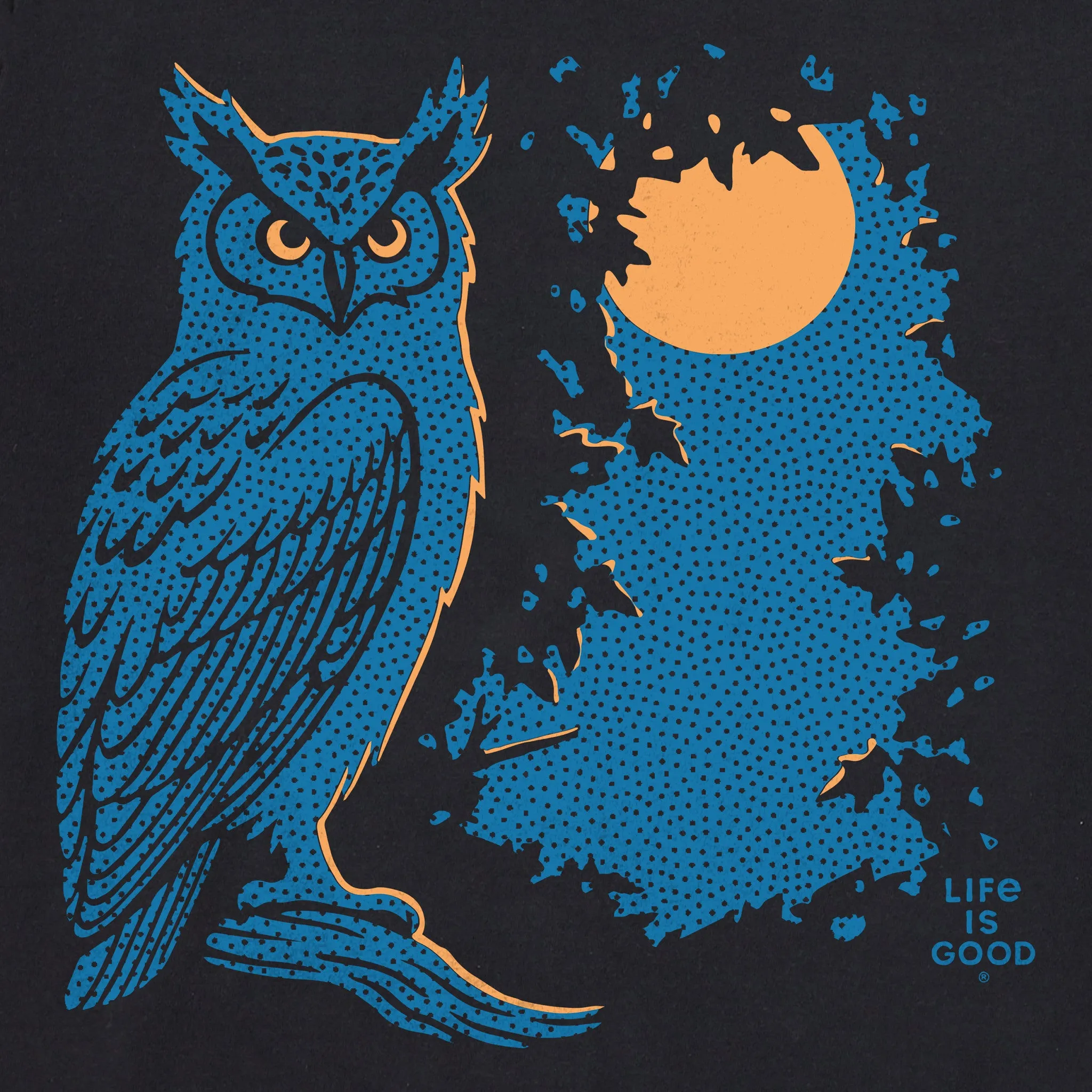 Men's Owl Perch Short Sleeve Tee sold by Life is Good product image thumbnail 2