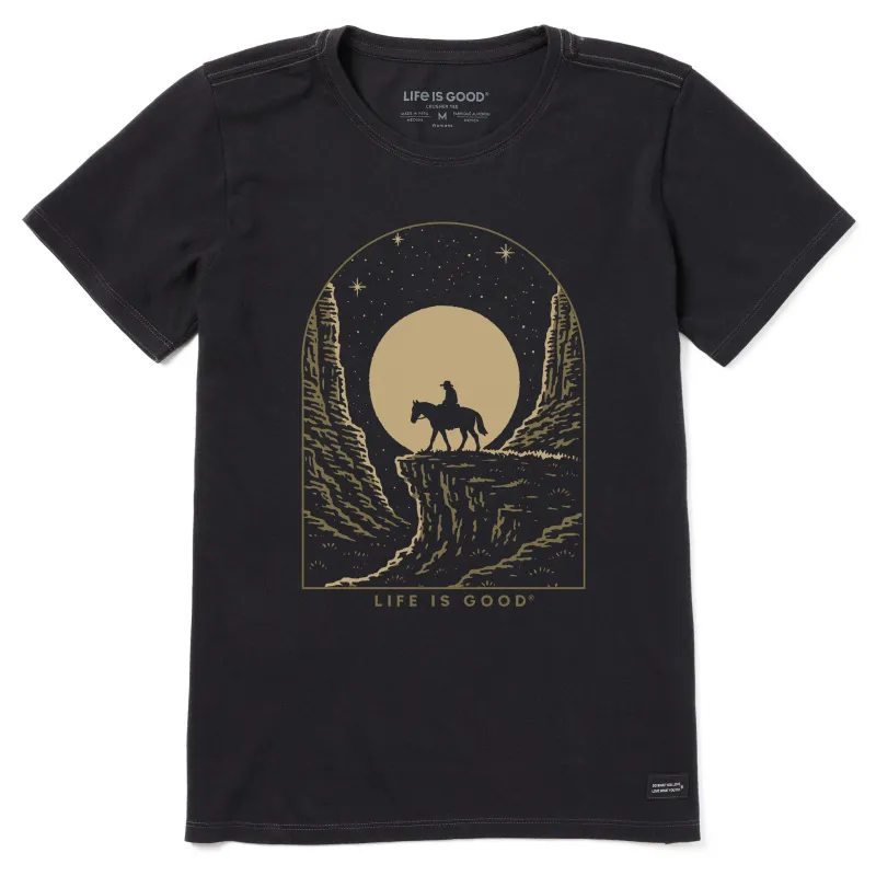 Women's Lonesome Cowboy Short Sleeve Tee sold by Life is Good