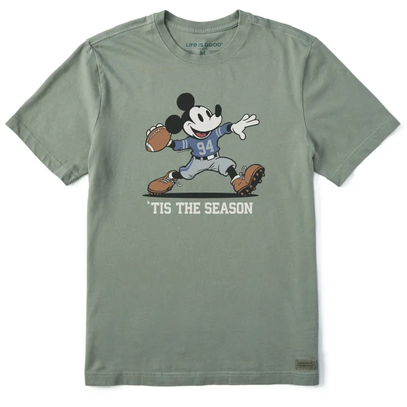 Men's Tis the Season Willie Short Sleeve Crusher Tee sold by Life is Good