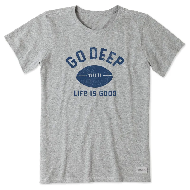 Women's Go Deep Short Sleeve Tee sold by Life is Good