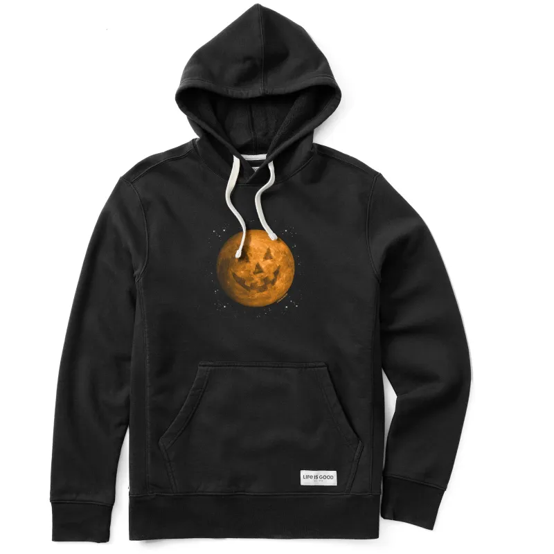 Men's Celestial Jack-O-Moon Simply True Fleece Hoodie sold by Life is Good
