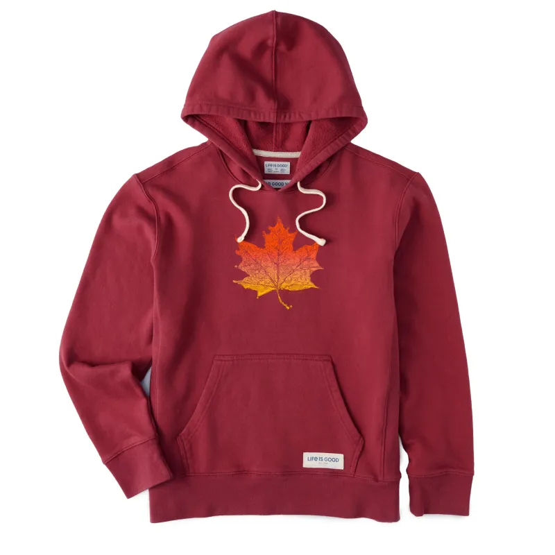 Women's Maple Simply True Fleece Hoodie sold by Life is Good