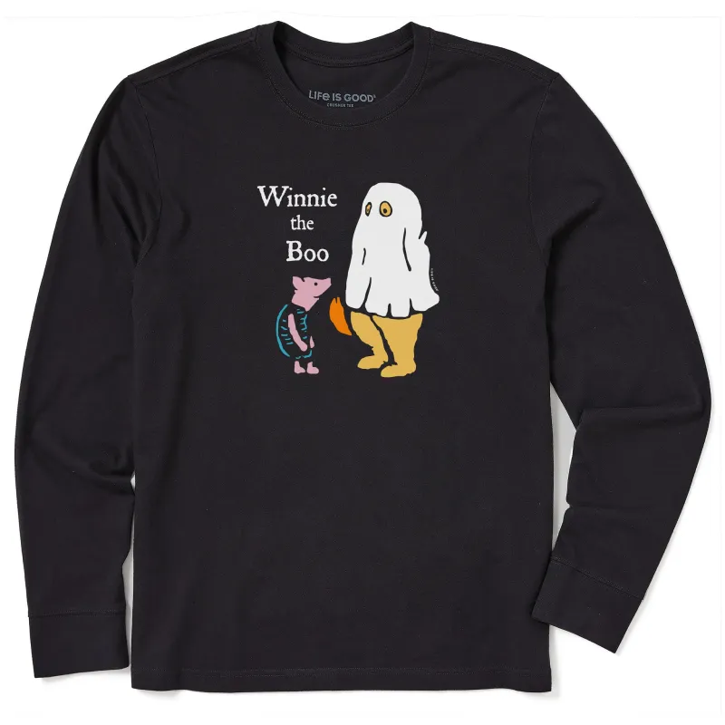 Men's Winnie the Boo Long Sleeve Crusher Tee sold by Life is Good